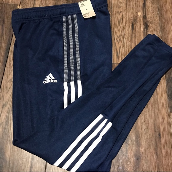 Brand new NWT adidas navy blue tracksuit ladies small pants and medium jacket. - Picture 3 of 9